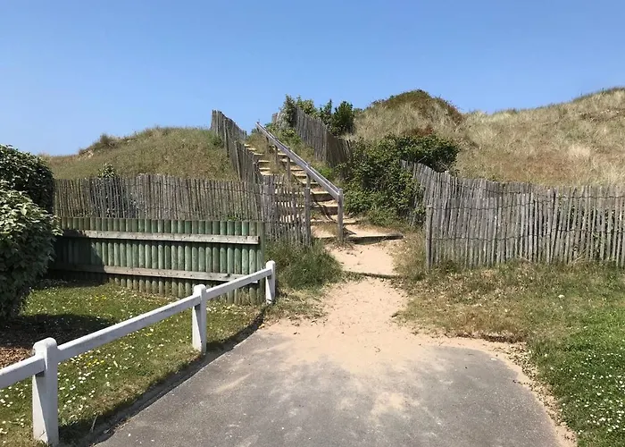 Beau Front De Cosy Acces Direct St Aubin Sur شقة Bernières-sur-Mer