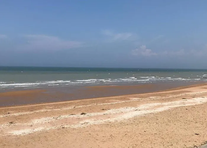 Beau Front De Cosy Acces Direct St Aubin Sur דירה Bernières-sur-Mer